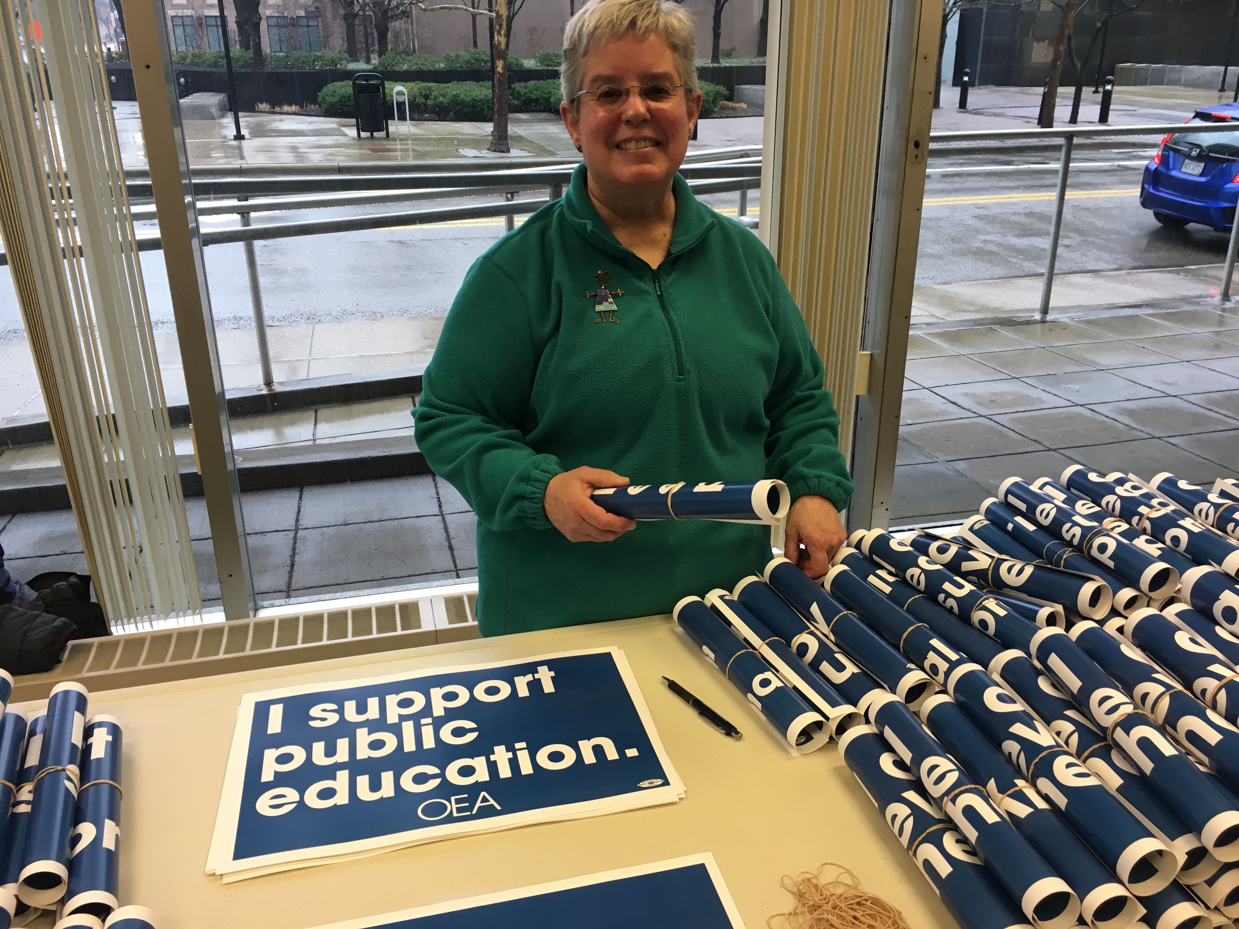 The Working People’s Day of Action by Jamie O’Neill at Ohio State University