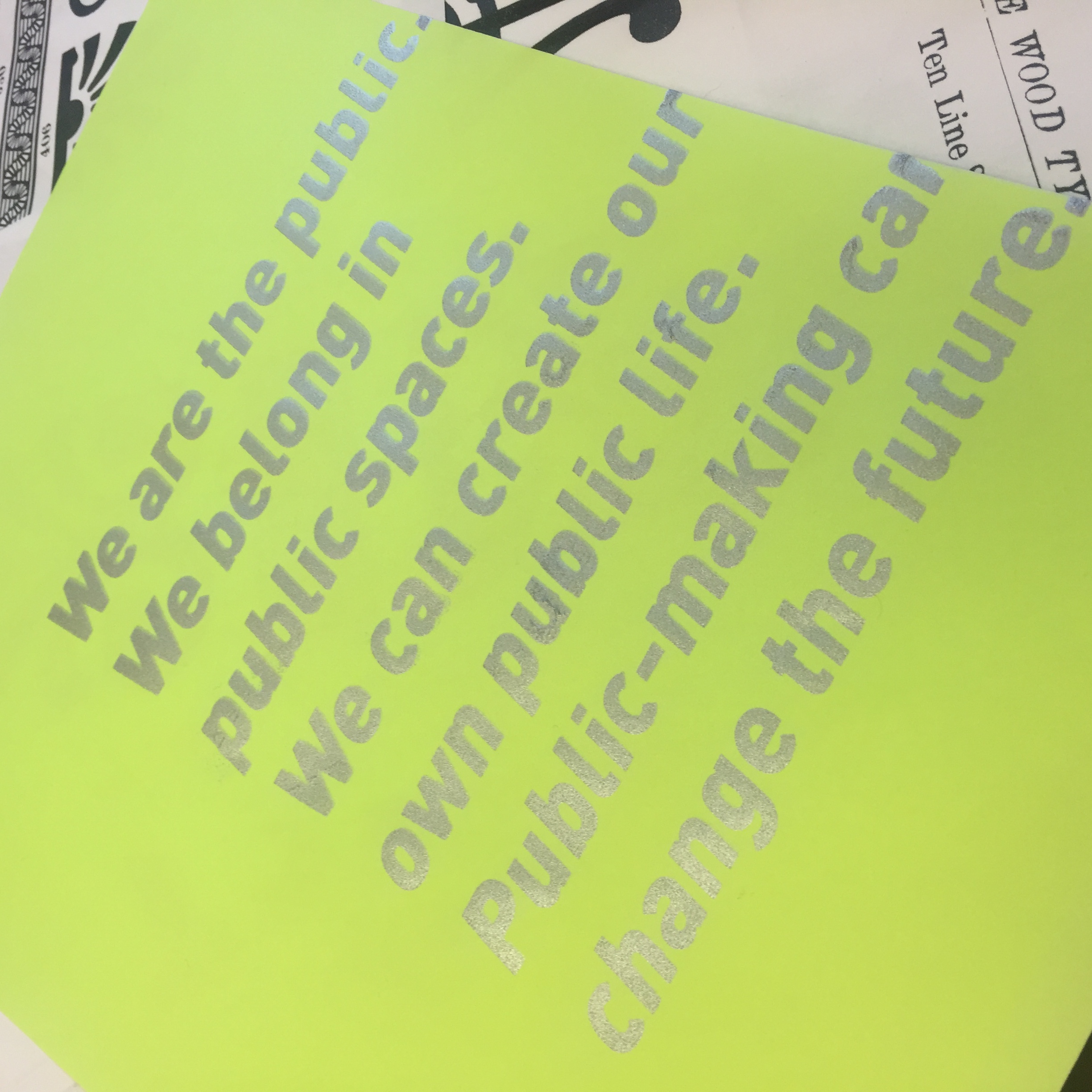 Building Civic Engagement For Protest by Nina Gregg