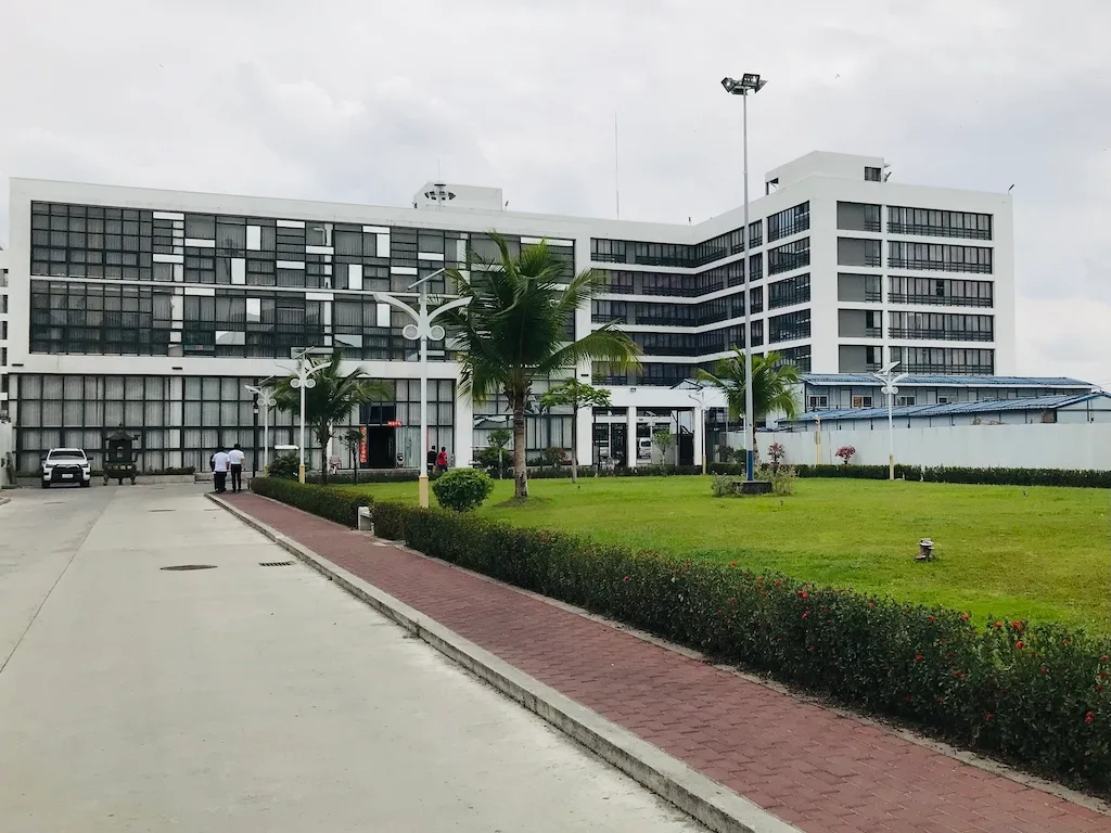 A picture of the 36-facility Baofu Compound in Bamban, Tarlac Province in the Philippines